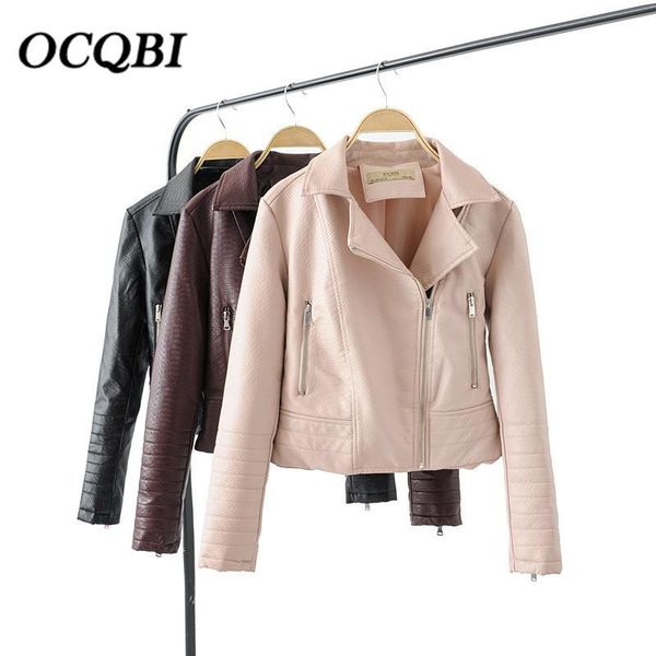spring bomber motorcycle jacket coat women streetwear fashion casual motorcycle pu jacket, Black;brown
spring bomber motorcycle jacket coat women streetwear fashion casual motorcycle pu jacket, Black;brown