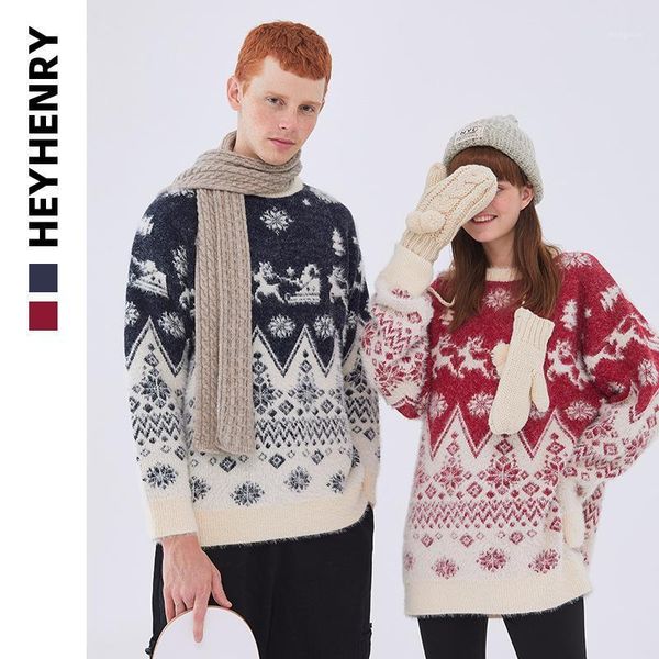 mens christmas clothing pullover oversize couples striped knit vintage sweaters 051401, White;black
mens christmas clothing pullover oversize couples striped knit vintage sweaters 051401, White;black