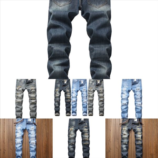dj1vz laamei hole mens cool designer brand black jeans skinny fit destroyed man jeans fashion ripped slim stretch hop hop pants with holes
dj1vz laamei hole mens cool designer brand black jeans skinny fit destroyed man jeans fashion ripped slim stretch hop hop pants with holes