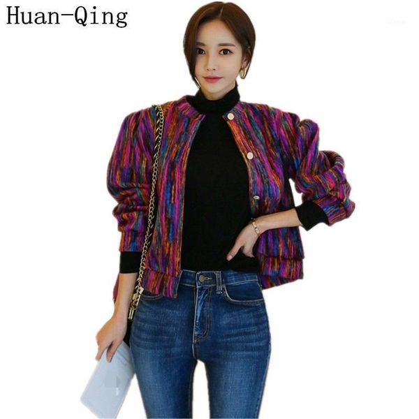 women's jackets korean spring women's short jacket coat long sleeve color striped casaco single-breasted loose outerwear coats plu, Black;brown
women's jackets korean spring women's short jacket coat long sleeve color striped casaco single-breasted loose outerwear coats plu, Black;brown