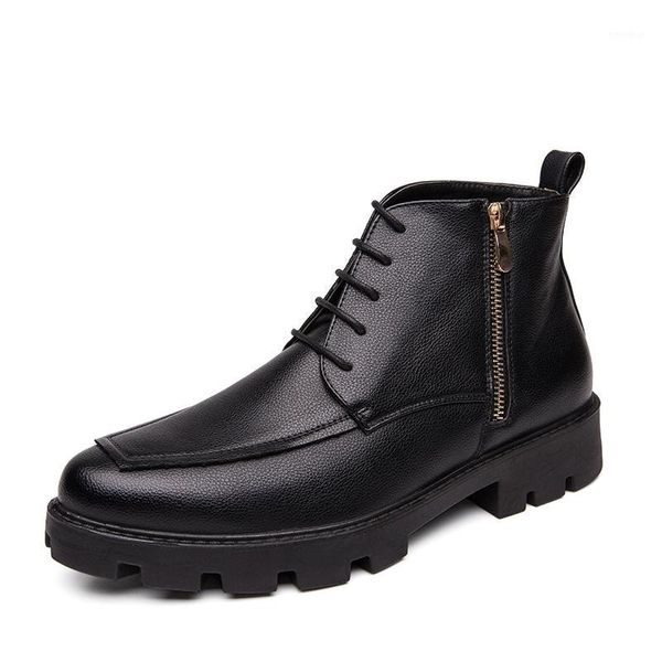 men casual boots side zipper easy wear shoes waterproof platform outdoor comfortable boot autumn winter shoe1, Black
men casual boots side zipper easy wear shoes waterproof platform outdoor comfortable boot autumn winter shoe1, Black