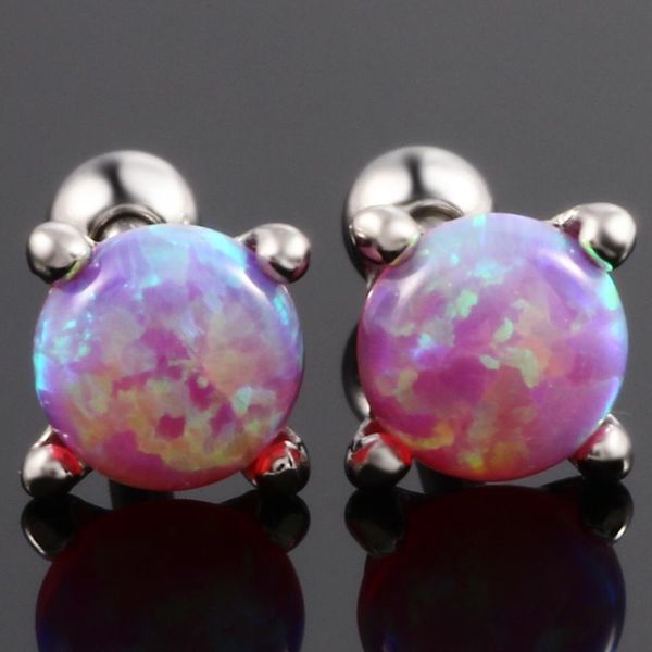 new arrival 1pc surgical steel with opal stone ear cartilage tragus piercing opal earring helix barbell fashion girls jewelry q sqcquu, Silver
new arrival 1pc surgical steel with opal stone ear cartilage tragus piercing opal earring helix barbell fashion girls jewelry q sqcquu, Silver