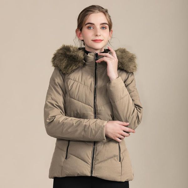 women winter slim-fit cotton-padded cotton coat thin warm jacket hooded padded jacket winter casual zip large fur collar, Black;brown
women winter slim-fit cotton-padded cotton coat thin warm jacket hooded padded jacket winter casual zip large fur collar, Black;brown