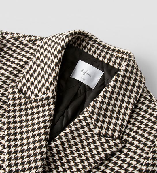 2021 new houndstooth suit ladies 2021 spring new korean retro style jacket kaul, White;black
2021 new houndstooth suit ladies 2021 spring new korean retro style jacket kaul, White;black