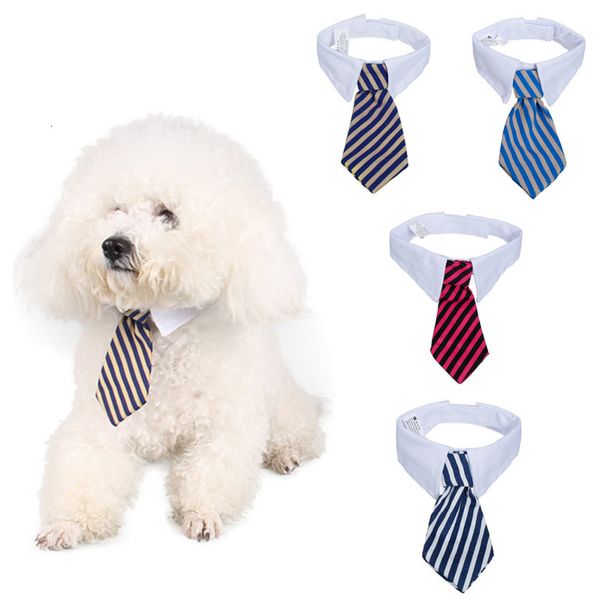 cute dog cat pet animal striped bowtie with white collar adjustable neck tie gentleman style necktie
cute dog cat pet animal striped bowtie with white collar adjustable neck tie gentleman style necktie