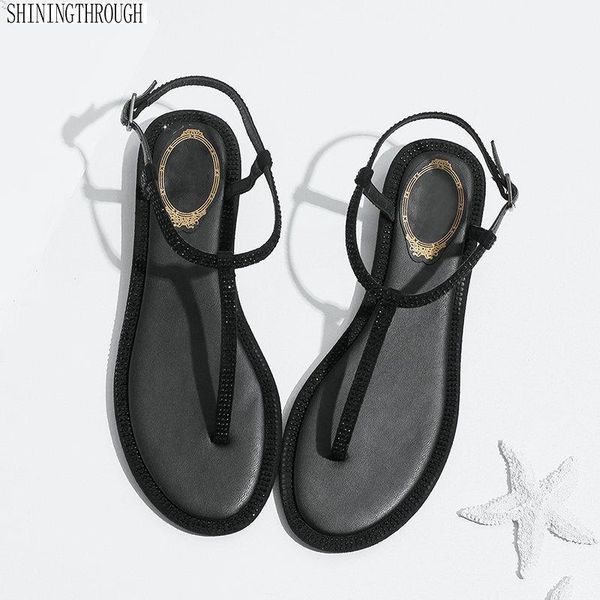 sandals 2021 ankle-strap shoes women flat crystal band summer girl flip flops big size bohemia1, Black
sandals 2021 ankle-strap shoes women flat crystal band summer girl flip flops big size bohemia1, Black