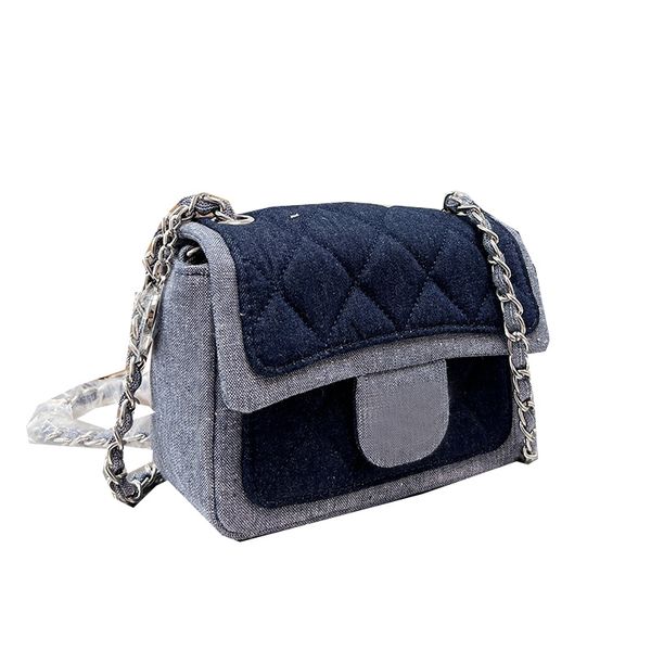 classic mini flap denim quilted square crossbody bags silver metal hardware matelasse chain shoulder charms cosmetic case spring luxury desi
classic mini flap denim quilted square crossbody bags silver metal hardware matelasse chain shoulder charms cosmetic case spring luxury desi