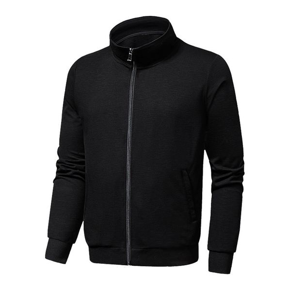 2019 new men's autumn korean stand collar cardigan casual coat daily sportswear men, Gray
2019 new men's autumn korean stand collar cardigan casual coat daily sportswear men, Gray