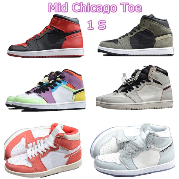 2020 new basketball shoes 1s mid chicago toe men women jumpman 1 bred black cat mens trainers sneakers
2020 new basketball shoes 1s mid chicago toe men women jumpman 1 bred black cat mens trainers sneakers