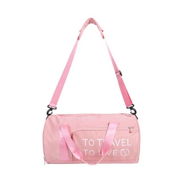 new-men's and women's gym bag training sports bag yoga dry and wet separation