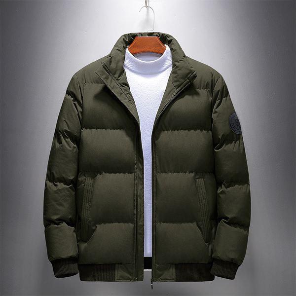 men's winter korean loose large thiened short down vertical collar student warm cotton padded jaet, Black
men's winter korean loose large thiened short down vertical collar student warm cotton padded jaet, Black