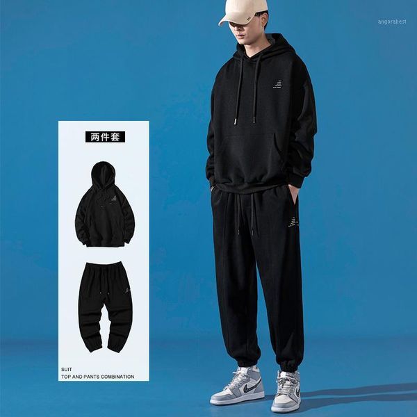 casual loose men sets fashion tracksuit long sleeve hoodie plus size pullover men sets chandal hombre men's clothing db60tz1, Gray
casual loose men sets fashion tracksuit long sleeve hoodie plus size pullover men sets chandal hombre men's clothing db60tz1, Gray