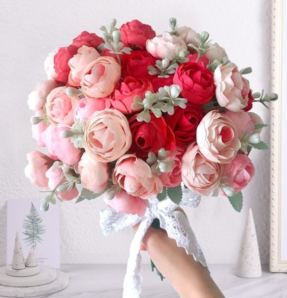 artificial flower rose bouquet artificial jasmine household living room flower decoration simulated plant bouquet 7 colors
artificial flower rose bouquet artificial jasmine household living room flower decoration simulated plant bouquet 7 colors