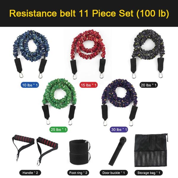 accessories 11pcs resistance bands set fitness gym sport pulling stretch elastic rope for effective working-out
accessories 11pcs resistance bands set fitness gym sport pulling stretch elastic rope for effective working-out
