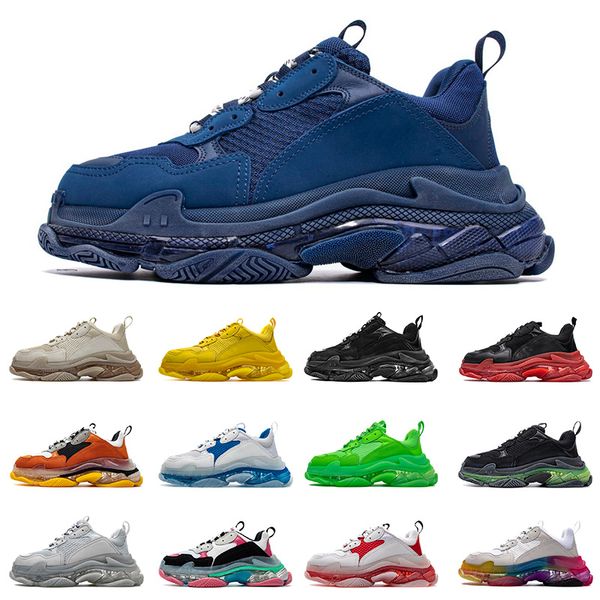 triple s casual shoes mens womens sneakers platform 17fw dad crystal solei blue triple black green beige designer shoes 36-45
triple s casual shoes mens womens sneakers platform 17fw dad crystal solei blue triple black green beige designer shoes 36-45