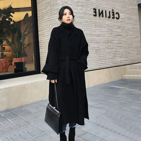 new winter coat women oversize fashion cashmere wool outerwear female long thickening warm woolen overcoat womens trench coats1, Black
new winter coat women oversize fashion cashmere wool outerwear female long thickening warm woolen overcoat womens trench coats1, Black
