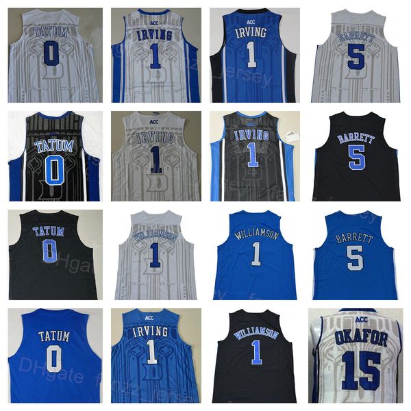 ncaa basketball college blue devils jayson tatum jersey 0 kyrie irving 1 rj barrett 5 zion williamson jahlil okafor 15 sport uniform black w
ncaa basketball college blue devils jayson tatum jersey 0 kyrie irving 1 rj barrett 5 zion williamson jahlil okafor 15 sport uniform black w