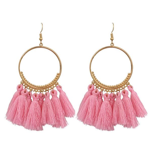 new ethnic bohemian tassel earrings for women exaggerated big circle long fabric hook drop earrings fashion jewelry party gift, Silver
new ethnic bohemian tassel earrings for women exaggerated big circle long fabric hook drop earrings fashion jewelry party gift, Silver