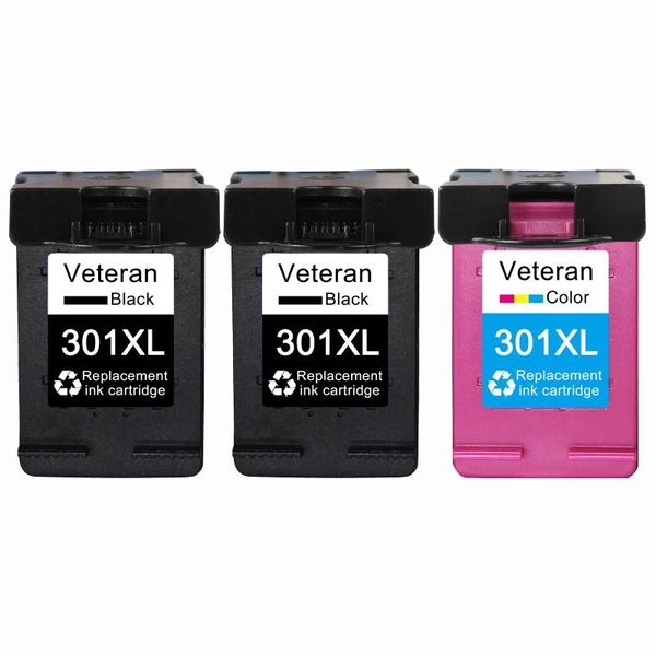 ink cartridges veteran replacement for 301 xl deskjet 1000 1050 1510 2000 2050s 2510 2540 3050a 3054 printer
ink cartridges veteran replacement for 301 xl deskjet 1000 1050 1510 2000 2050s 2510 2540 3050a 3054 printer