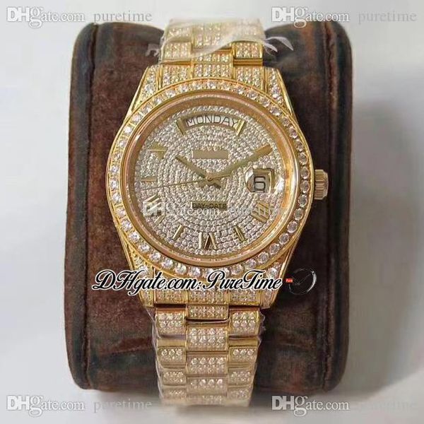 2021 dwad dawy-date 40 228348 eta a2836 автоматические мужские часы 904l ss yg полный асфальтированный бриллианты браслет римских маркеров л, Slivery;brown
2021 dwad dawy-date 40 228348 eta a2836 автоматические мужские часы 904l ss yg полный асфальтированный бриллианты браслет римских маркеров л, Slivery;brown