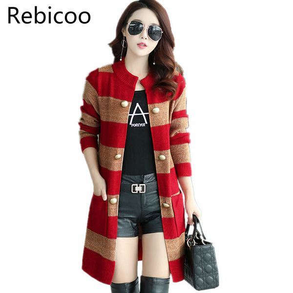 autumn women casual sweaters loose o-neck long sleeve cardigans winter knitted jumpers stripe outwear jacket coat with pockets c1120, White;black
autumn women casual sweaters loose o-neck long sleeve cardigans winter knitted jumpers stripe outwear jacket coat with pockets c1120, White;black