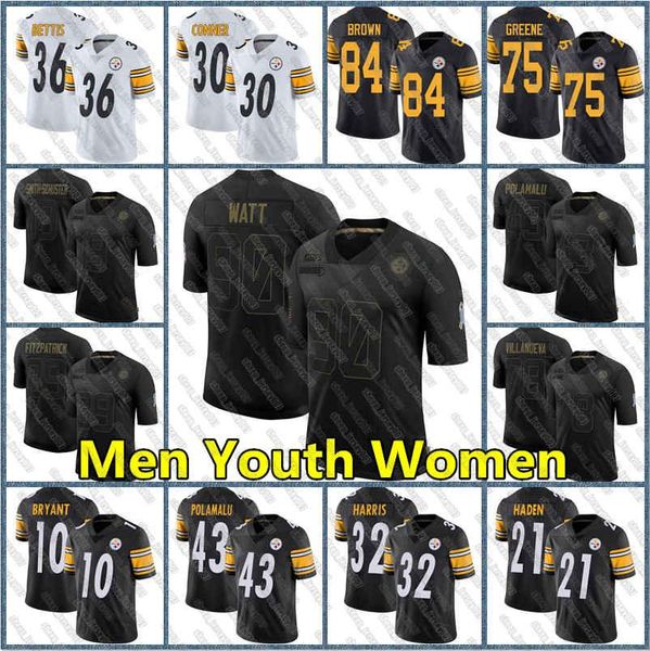 men women pittsburgh steelers 19 juju smith-schuster 90 t.j. watt 39 minkah fitzpatrick 30 james conner football jerseys, Black;red
men women pittsburgh steelers 19 juju smith-schuster 90 t.j. watt 39 minkah fitzpatrick 30 james conner football jerseys, Black;red