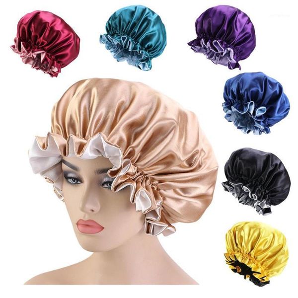 shower caps bonnet satin cheveux nuit women en silky sleep night cap head cover hat for curly springy hair1
shower caps bonnet satin cheveux nuit women en silky sleep night cap head cover hat for curly springy hair1
