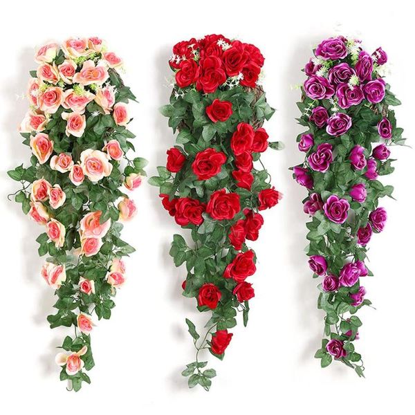 decorative flowers & wreaths artificial rose cloth handmade fashion plastic beautiful festive simulation vines fake flower party supplies
decorative flowers & wreaths artificial rose cloth handmade fashion plastic beautiful festive simulation vines fake flower party supplies