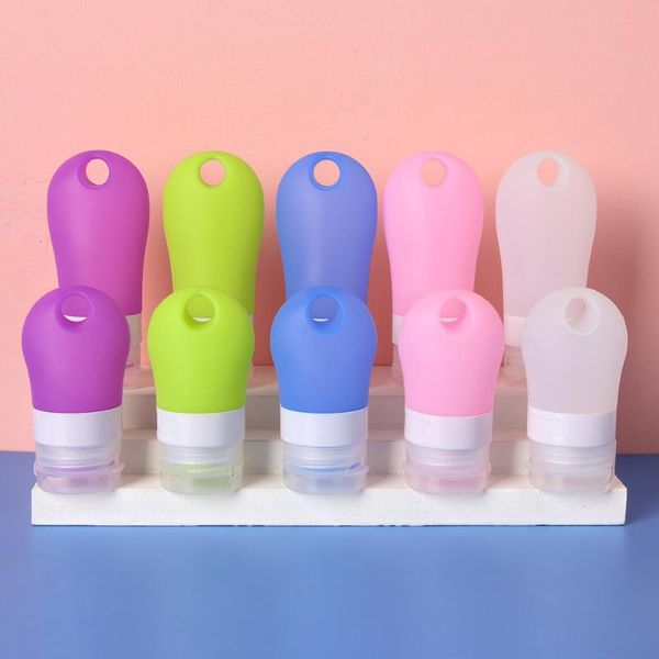 storage bottles & jars 38/60ml portable mini silicone refillable bottle travel tube with keychain hook for lotion points shampoo squeeze con
storage bottles & jars 38/60ml portable mini silicone refillable bottle travel tube with keychain hook for lotion points shampoo squeeze con
