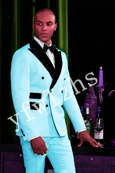 изготовленные на заказ с двубортными грудящими женихами temossing groom tuxedos мужские костюмы свадебные / выпускные / ужин best man blazer, Black;gray 
изготовленные на заказ с двубортными грудящими женихами temossing groom tuxedos мужские костюмы свадебные / выпускные / ужин best man blazer, Black;gray