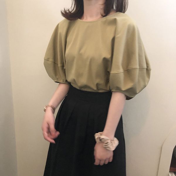 2021 new women's clothes spring summer t-shirts casual nightshirts veran mujer tallies big round neck tshirt htgo, White
2021 new women's clothes spring summer t-shirts casual nightshirts veran mujer tallies big round neck tshirt htgo, White