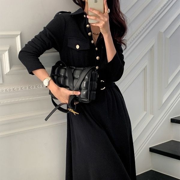 2021 new single female dress breasted pockets women's dresses banners lady of the office empire mid-calf's to-line waist dressed j, Black;gray
2021 new single female dress breasted pockets women's dresses banners lady of the office empire mid-calf's to-line waist dressed j, Black;gray