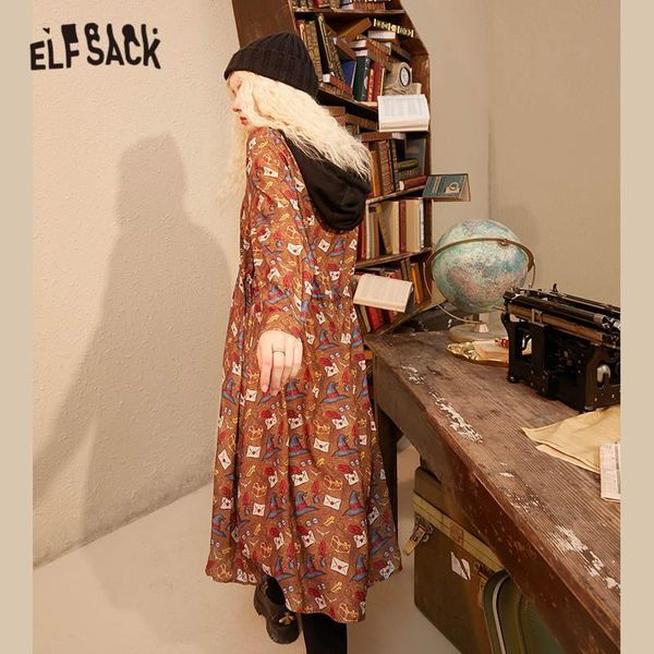 elfsack graphic print high waist casual hoodies 2-in-1 dress women,2020 autumn elf vintage korean ladies casual daily dresses, Black;gray
elfsack graphic print high waist casual hoodies 2-in-1 dress women,2020 autumn elf vintage korean ladies casual daily dresses, Black;gray