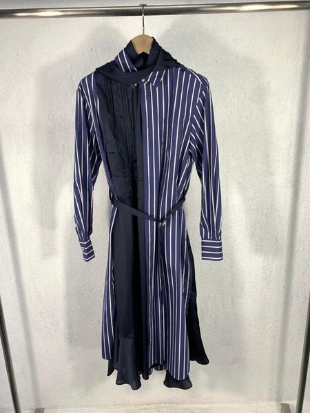 2021fw women striped patchwork luxury long sleeve fashion dress for ladies ddxgz1, Black;gray
2021fw women striped patchwork luxury long sleeve fashion dress for ladies ddxgz1, Black;gray