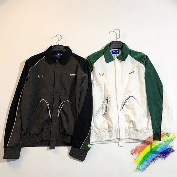 reflective jacket women men 1 splice patchwork waterproof windbreaker jackets, Black;brown
reflective jacket women men 1 splice patchwork waterproof windbreaker jackets, Black;brown