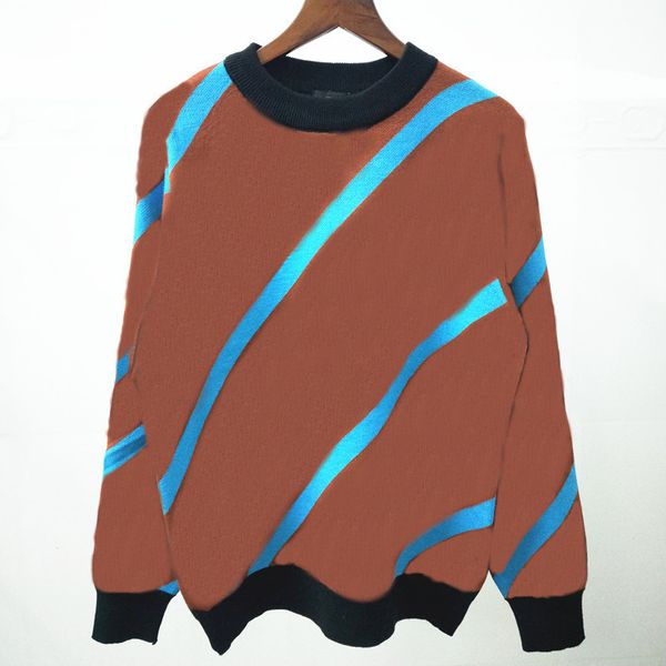 women europe the united states 21 spring new diagonal stripes hit color letters jacket round neck autumn long-sleeved knitted sweater, White;black
women europe the united states 21 spring new diagonal stripes hit color letters jacket round neck autumn long-sleeved knitted sweater, White;black