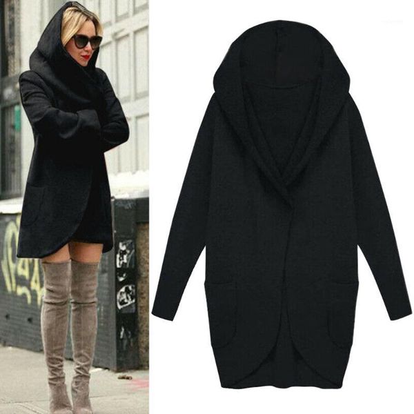 artificial wool women coat warm pullover soft casual long solid loose autumn winter hooded elegant outwear with pockets1, Black;brown
artificial wool women coat warm pullover soft casual long solid loose autumn winter hooded elegant outwear with pockets1, Black;brown