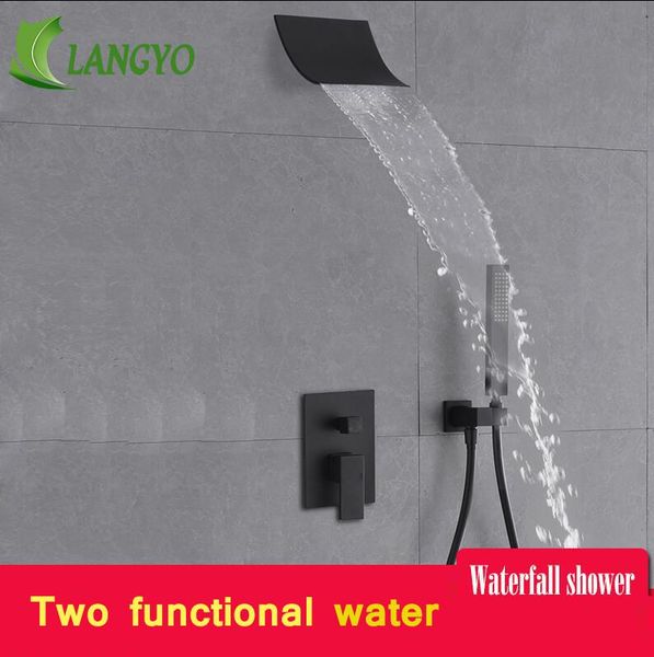brass black bathroom shower set shower head shower faucet wall mounted waterfall diverter mixer handheld set sqchgj new_dhbest
brass black bathroom shower set shower head shower faucet wall mounted waterfall diverter mixer handheld set sqchgj new_dhbest