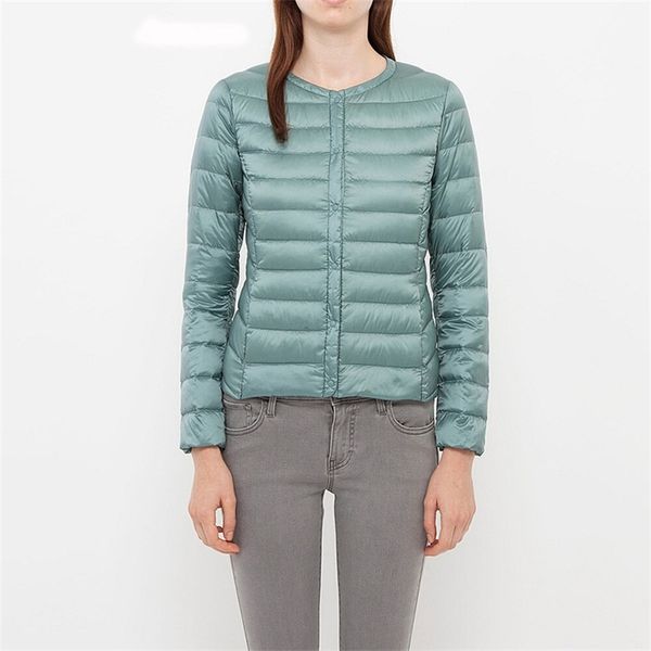 newbang feather coat ultra light down jacket women lightweight portable slim female windbreaker collarless coat warm linner y201026, Black
newbang feather coat ultra light down jacket women lightweight portable slim female windbreaker collarless coat warm linner y201026, Black
