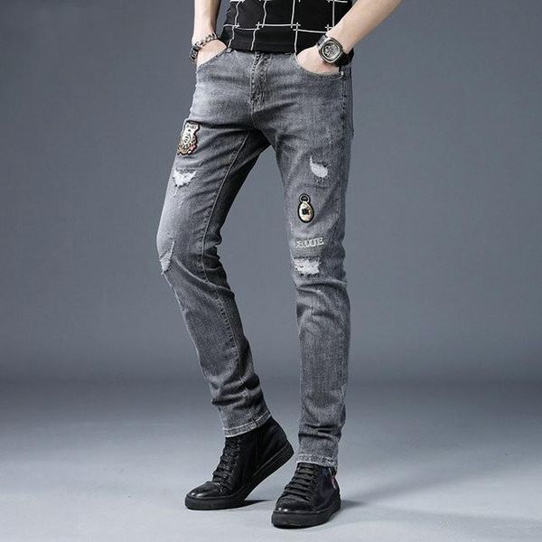 mens jeans summer -fashion skinny bleached pencil pants hiphop street mens designer joggers motorcycle jeans, Blue
mens jeans summer -fashion skinny bleached pencil pants hiphop street mens designer joggers motorcycle jeans, Blue