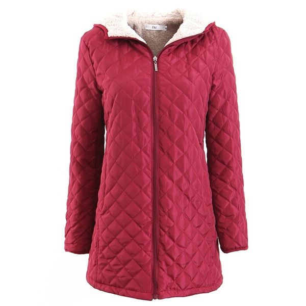 zogaa parkas feminine winter cotton plus velvet lamb coats with fine solid hoodie long jacket outerwear of the ladies ada9, Black
zogaa parkas feminine winter cotton plus velvet lamb coats with fine solid hoodie long jacket outerwear of the ladies ada9, Black