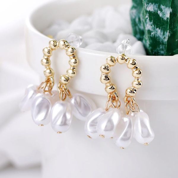 stud luxurious pearl earrings trendy geometric tassel lady hippop women party jewelry gifts years, Golden;silver
stud luxurious pearl earrings trendy geometric tassel lady hippop women party jewelry gifts years, Golden;silver