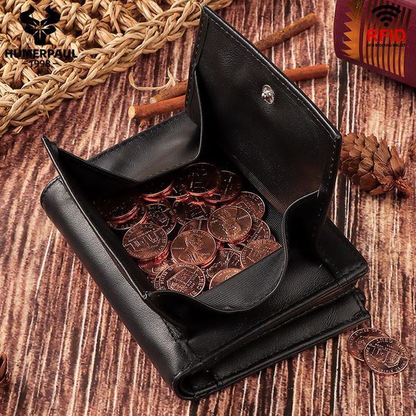 humerpaul new short coin purse genuine leather rfid vintage men zipper wallet quality male money bag with card holders cartera, Red;black
humerpaul new short coin purse genuine leather rfid vintage men zipper wallet quality male money bag with card holders cartera, Red;black