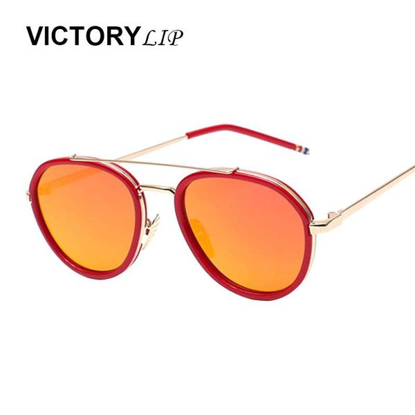 sunglasses victorylip classic women fashion mirror pink red alloy frame oval retro female sun glasses today offers, White;black
sunglasses victorylip classic women fashion mirror pink red alloy frame oval retro female sun glasses today offers, White;black
