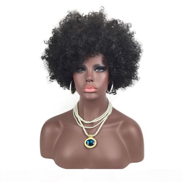 2018 natural synthetic short kinky curly hair wig african american kinky curl black hair wigs
2018 natural synthetic short kinky curly hair wig african american kinky curl black hair wigs