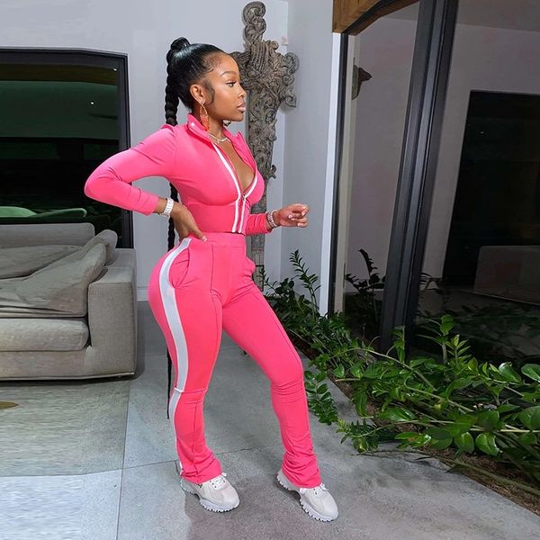 2020 casual 2 two piece set women outfits crop stacked pants leggings women matching sets ladies tracksuit female, Gray
2020 casual 2 two piece set women outfits crop stacked pants leggings women matching sets ladies tracksuit female, Gray