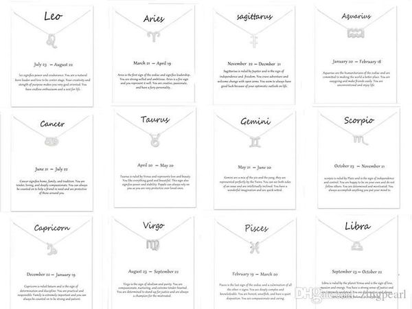 constellation pendant golden silver zodiac sign 12 necklace birthday gifts white message card for women girls
constellation pendant golden silver zodiac sign 12 necklace birthday gifts white message card for women girls