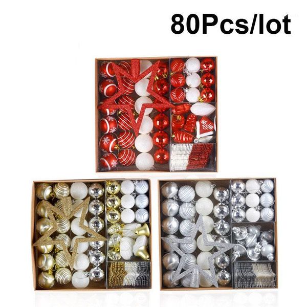 80pcs/lot christmas balls with tree sparkle stars hanging ball baubles snowflake christmas tree decoration balls ornament1
80pcs/lot christmas balls with tree sparkle stars hanging ball baubles snowflake christmas tree decoration balls ornament1