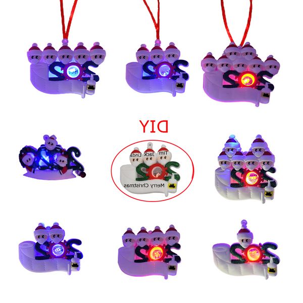 led christmas quarantine ornaments personalized toys survivor family christmas tree lighting ornament decorations party favor wholesale
led christmas quarantine ornaments personalized toys survivor family christmas tree lighting ornament decorations party favor wholesale