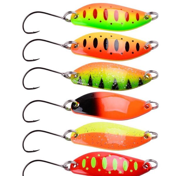 1pcs metal spinner spoon trout fishing lure hard bait sequins noise paillette artificial bait small hard sequins qylmgl
1pcs metal spinner spoon trout fishing lure hard bait sequins noise paillette artificial bait small hard sequins qylmgl